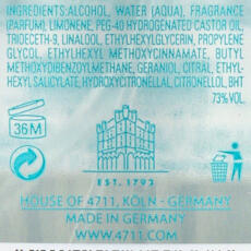 4711 Echt K&ouml;lnisch Wasser Deo Eau de Cologne 75 ml