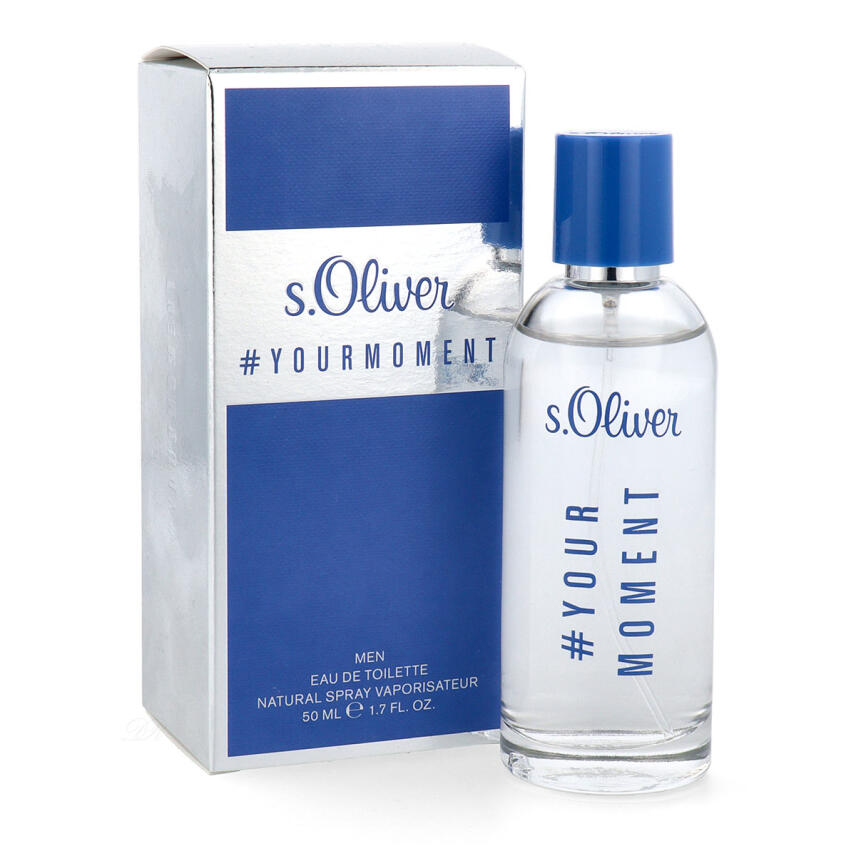 s.Oliver #yourmoment Eau de Toilette f&uuml;r Herren 50ml vapo