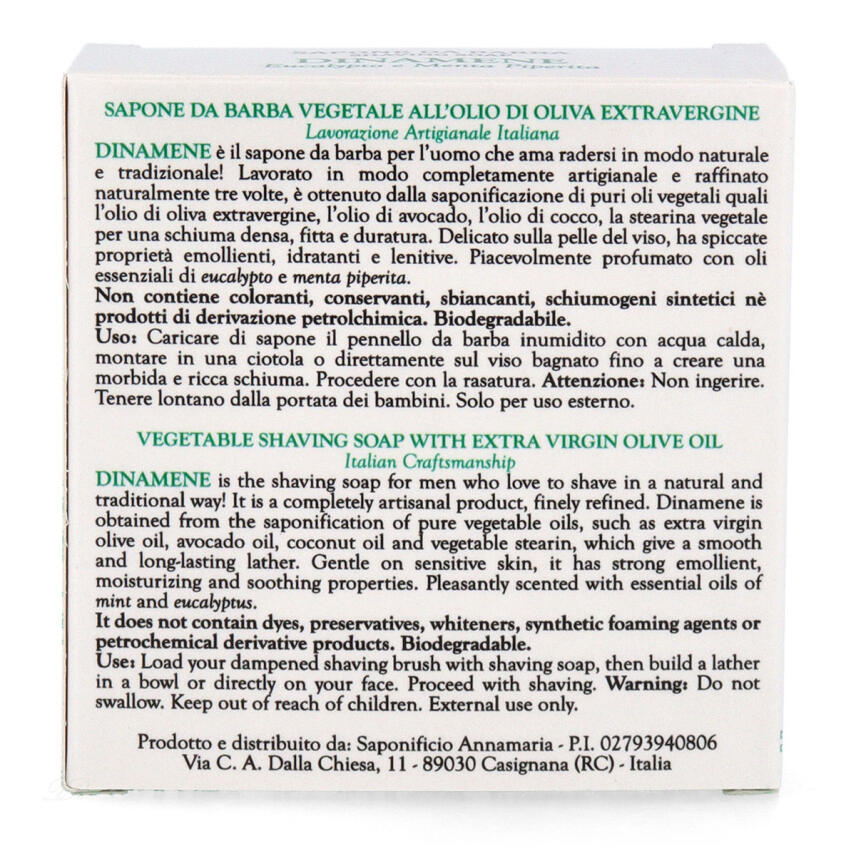 Saponificio Annamaria Dinamene Rasierseife 125ml