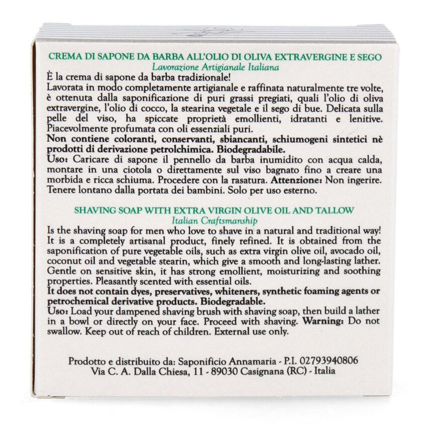 Saponificio Annamaria Aura Rasierseife 125ml