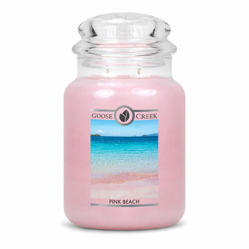 Goose Creek Candle Pink Beach 2-Docht Duftkerze Gro&szlig;es Glas 680 g