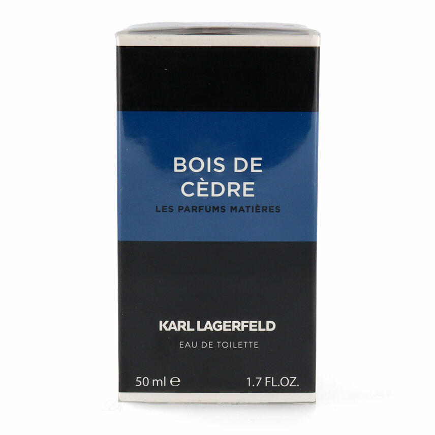 Karl Lagerfeld Bois de C&egrave;dre Eau de Toilette f&uuml;r Herren 50 ml vapo