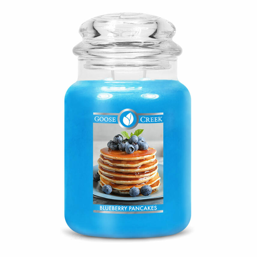 Goose Creek Candle Blueberry Pancakes 2-Docht Duftkerze Gro&szlig;es Glas 680 g