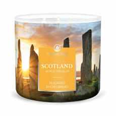 Goose Creek Candle Scotland Sugared Shortbread - World Traveler Collection 3-Docht Duftkerze 411 g