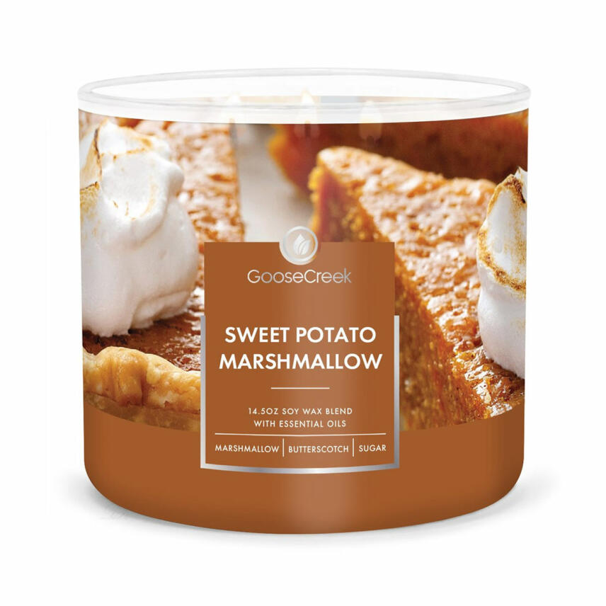 Goose Creek Candle Sweet Potato Marshmallow 3-Docht Duftkerze 411 g