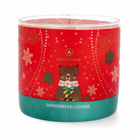 Goose Creek Candle Gingerbread Cookie - Cookie Swap Collection 3-Docht Duftkerze 411 g