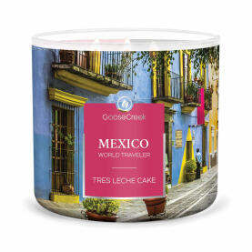 Goose Creek Candle Mexico Tres Leche Cake - World Traveler Collection 3-Docht Duftkerze 411 g