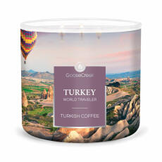 Goose Creek Candle Turkey Turkish Coffee - World Traveler Collection 3-Docht Duftkerze 411 g