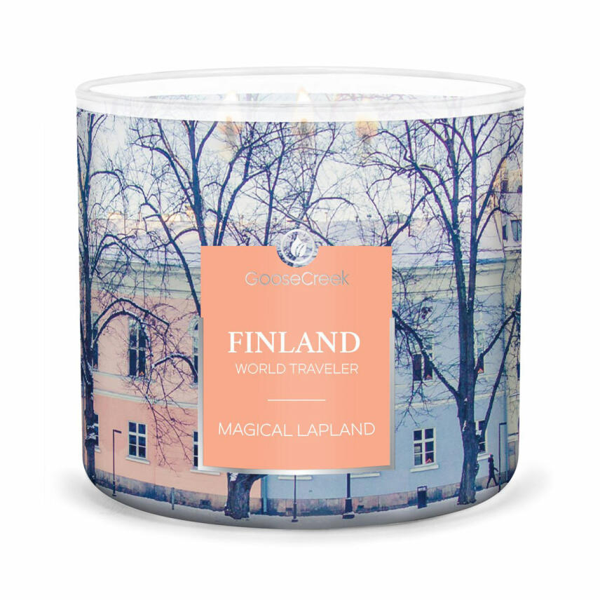 Goose Creek Candle Finland Magical Lapland - World Traveler Collection 3-Docht Duftkerze 411 g