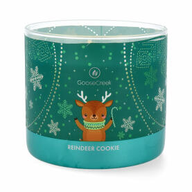 Goose Creek Candle Reindeer Cookie 3-Docht Duftkerze 411 g