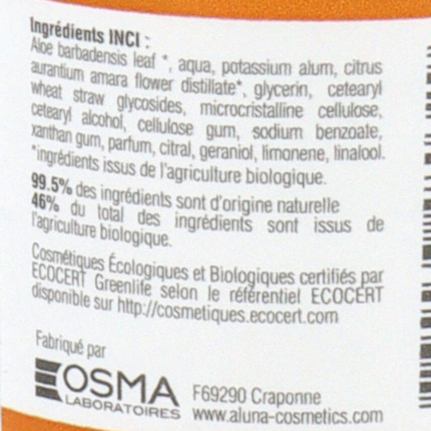 Osma Deo Roller Orange + Alaunstein 50ml