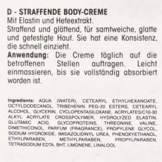 M&uuml;ster &amp; Dikson Benexere Straffende K&ouml;rpercreme 15C 250 ml