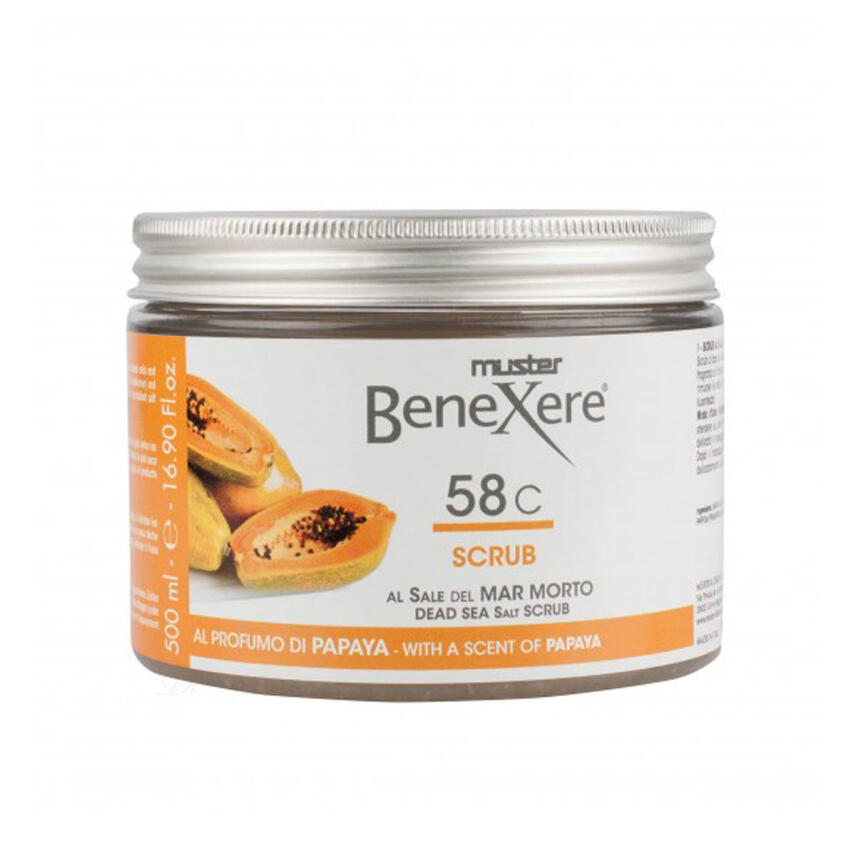 M&uuml;ster &amp; Dikson Benexere Scrub Sea Salt &amp; Papaya 58C 500 ml