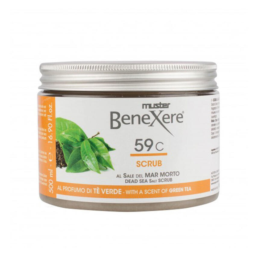 M&uuml;ster &amp; Dikson Benexere Scrub Sea Salt &amp; Green Tea 59C 500 ml
