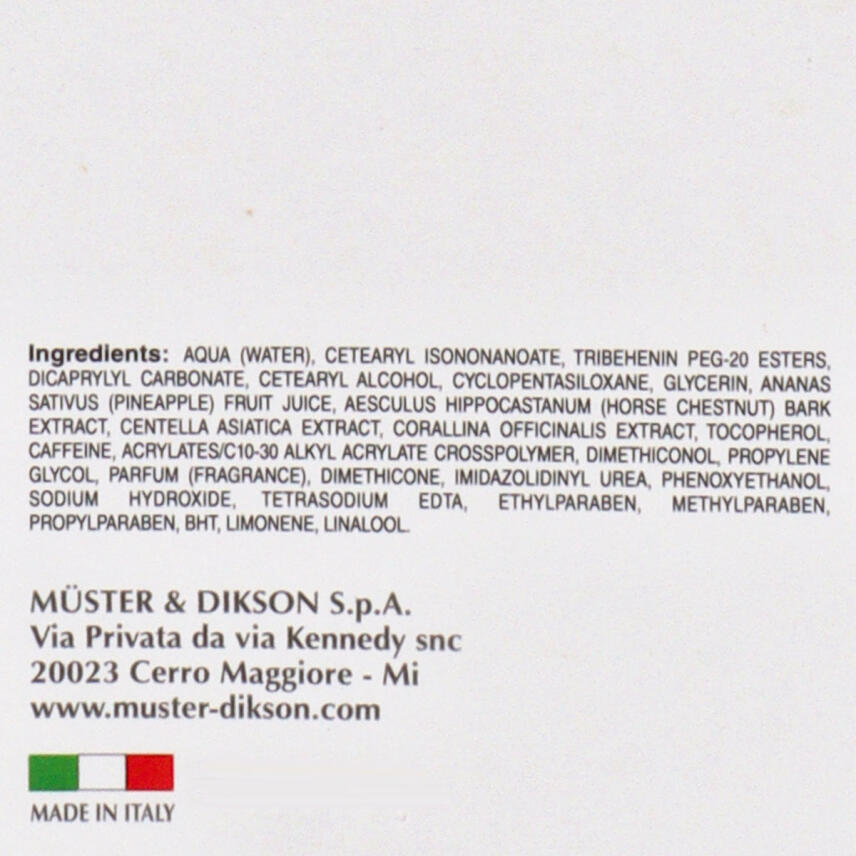 M&uuml;ster &amp; Dikson Benexere Slimming Cream 7C 250 ml