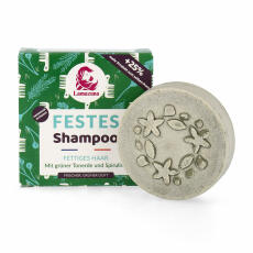 Lamazuna Solid Shampoo Vegan for Oily Hair with Spirulina...