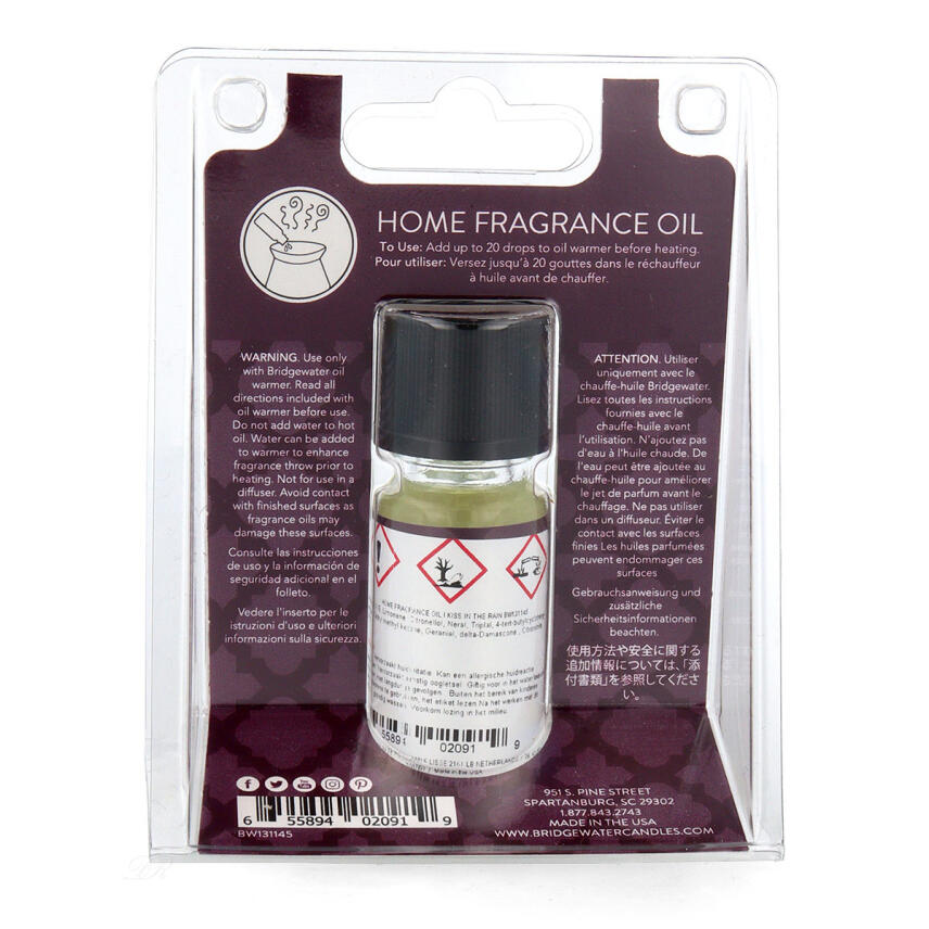 Bridgewater Kiss in the Rain Duft&ouml;l 10 ml