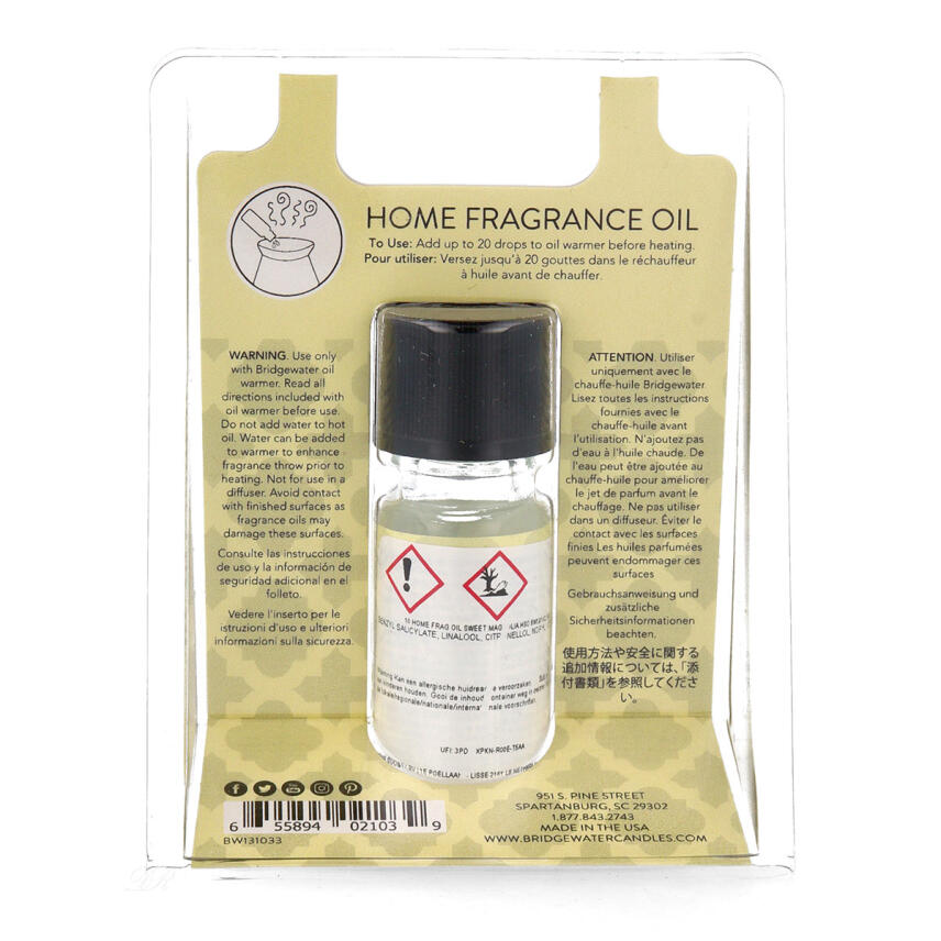 Bridgewater Sweet Magnolia Duft&ouml;l 10 ml