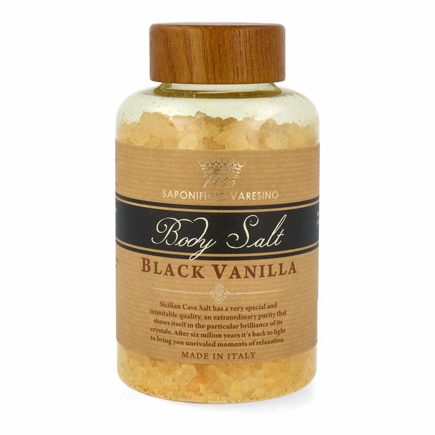 Saponificio Varesino Black Vanilla Badesalz 500 g