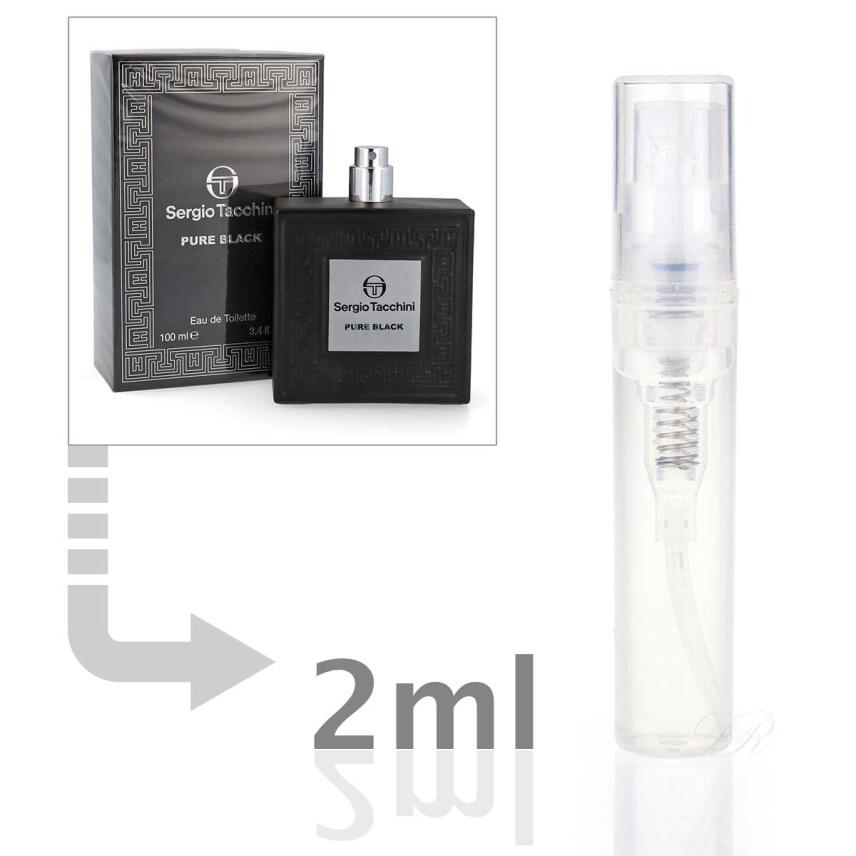 Sergio Tacchini Pure Black Eau de Toilette 2 ml - Probe