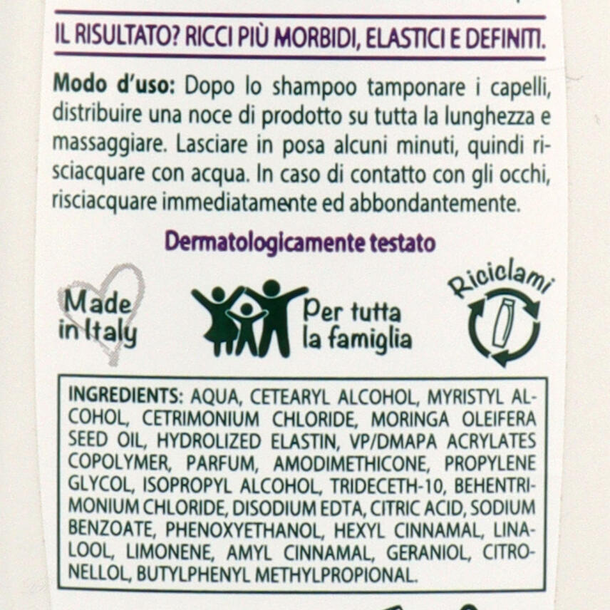 VIDAL Pflegesp&uuml;lung Ricci Perfetti f&uuml;r lockiges Haar 200 ml