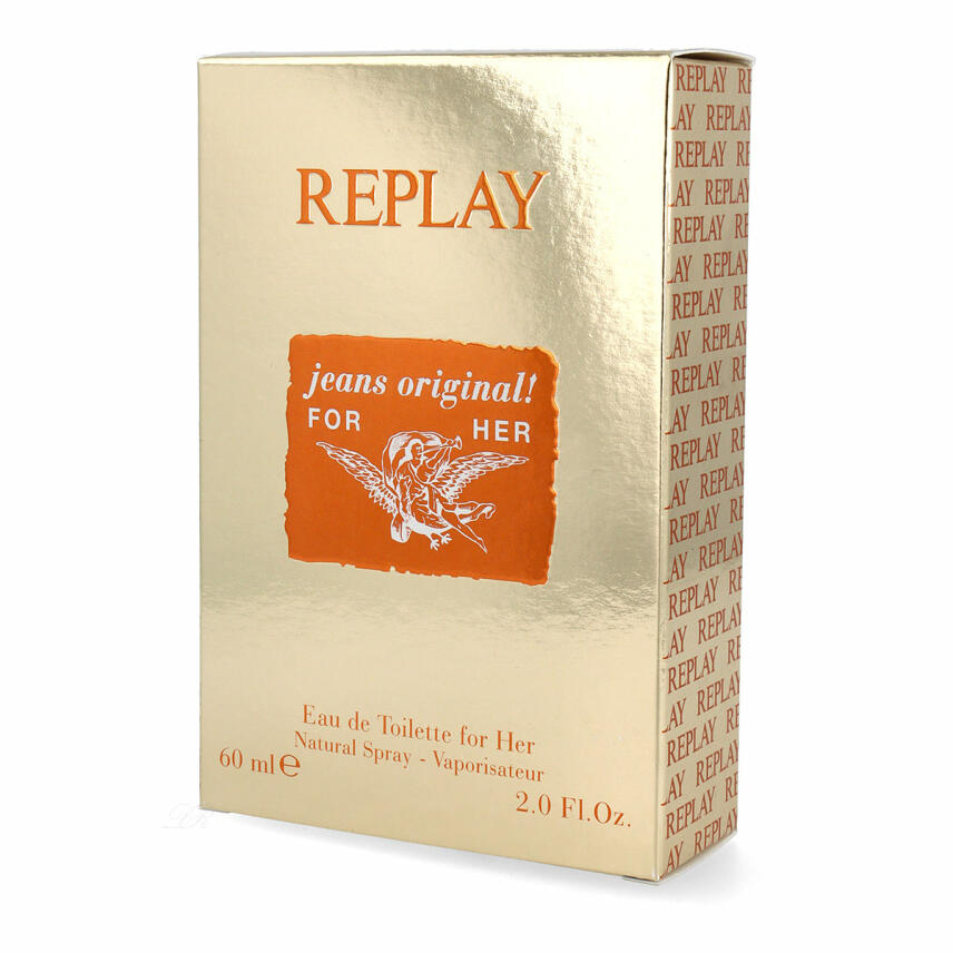 Replay Jeans Original! For Her Eau de Toilette spray 60 ml - 2.0 fl. oz