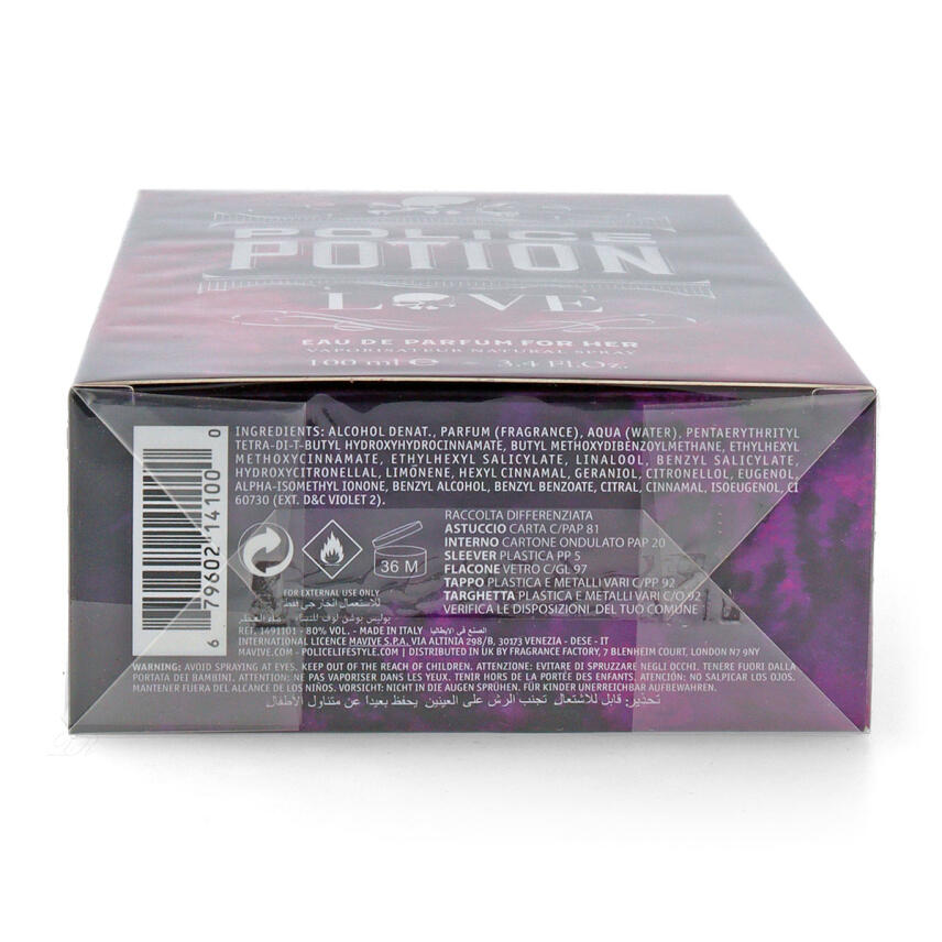 Police Potion Love Eau de Parfum f&uuml;r Damen 100 ml vapo