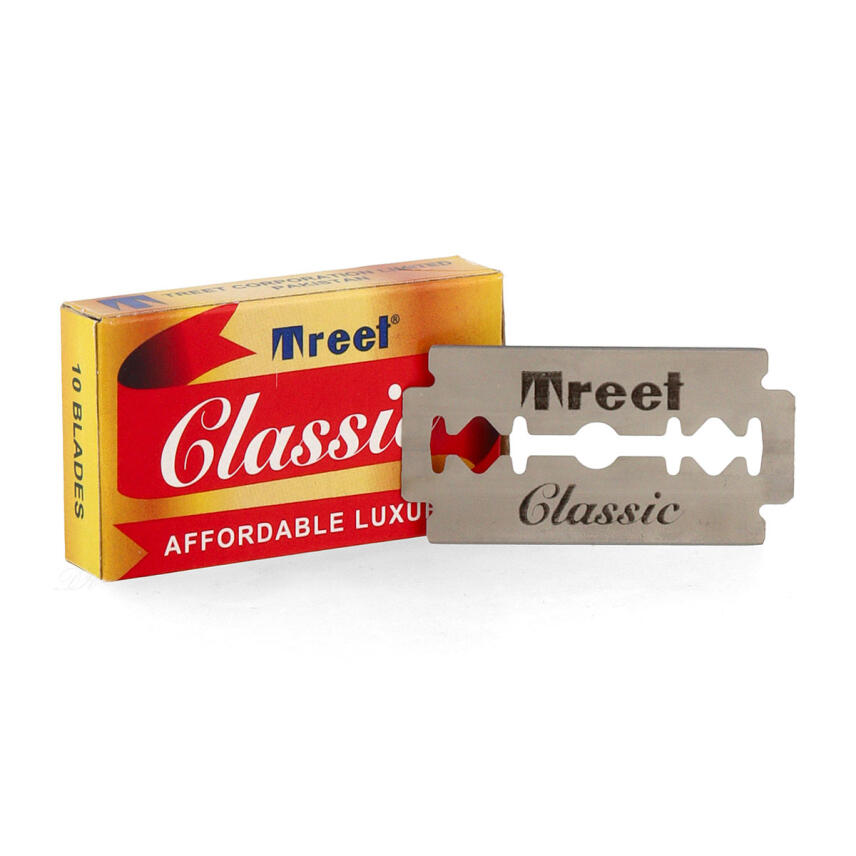 Treet classic Double Edge Rasierklingen Packungsinhalt 20x 10 = 200 St&uuml;ck