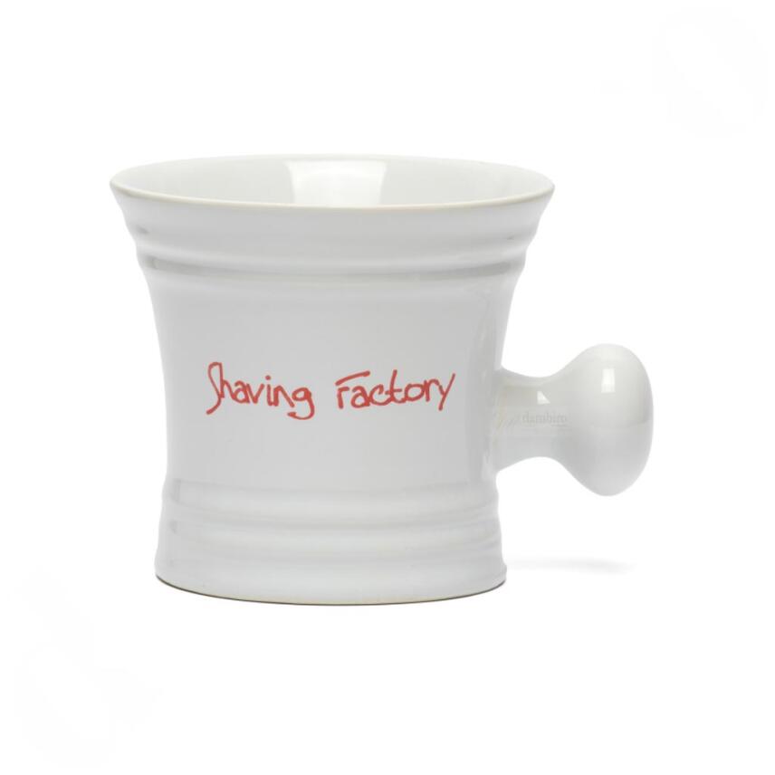 The Shave Factory Keramik Rasierschale weiss