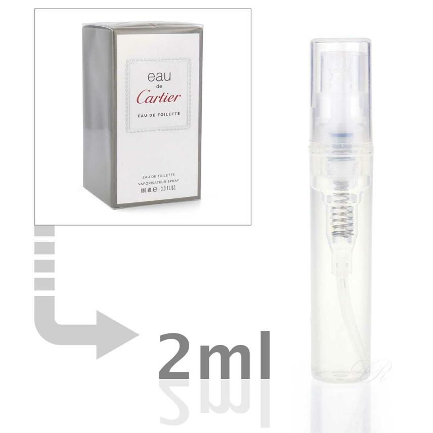 Cartier eau de Cartier Eau de Toilette vapo unisex 2 ml - Probe