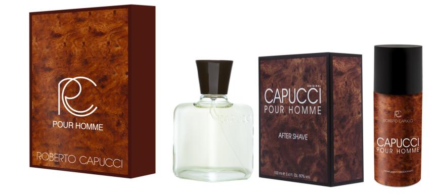 Capucci pour Homme Geschenkset After Shave 100 ml &amp; Deodorant 150 ml