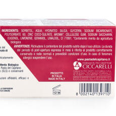 Pasta del Capitano Baking Soda Zahnpasta mit Bio Minze 100 ml