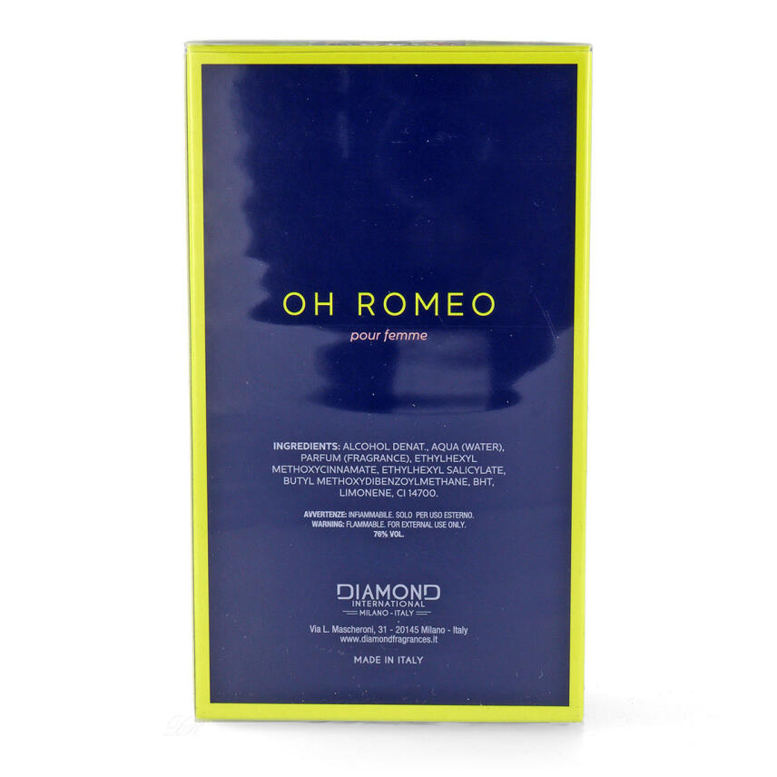 Romeo Gigli Oh Romeo Eau de Parfum pour femme 75 ml