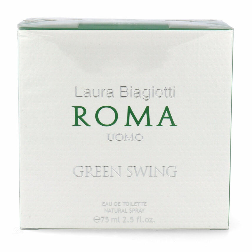 Laura Biagiotti Roma Uomo Green Swing Eau de Toilette 75 ml vapo