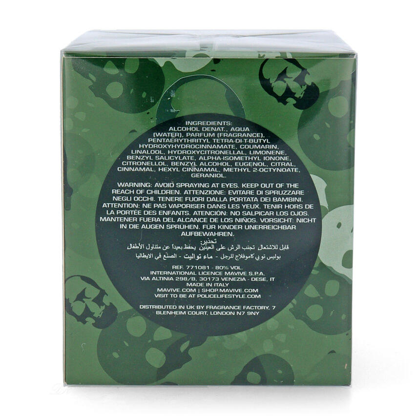 Police Camouflage Eau de Toilette f&uuml;r Herren 75 ml