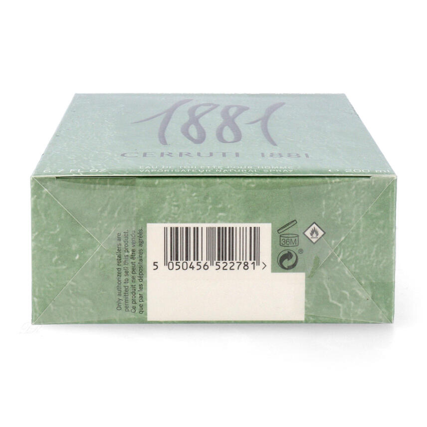 CERRUTI 1881 Eau de Toilette f&uuml;r Herren 200 ml vapo