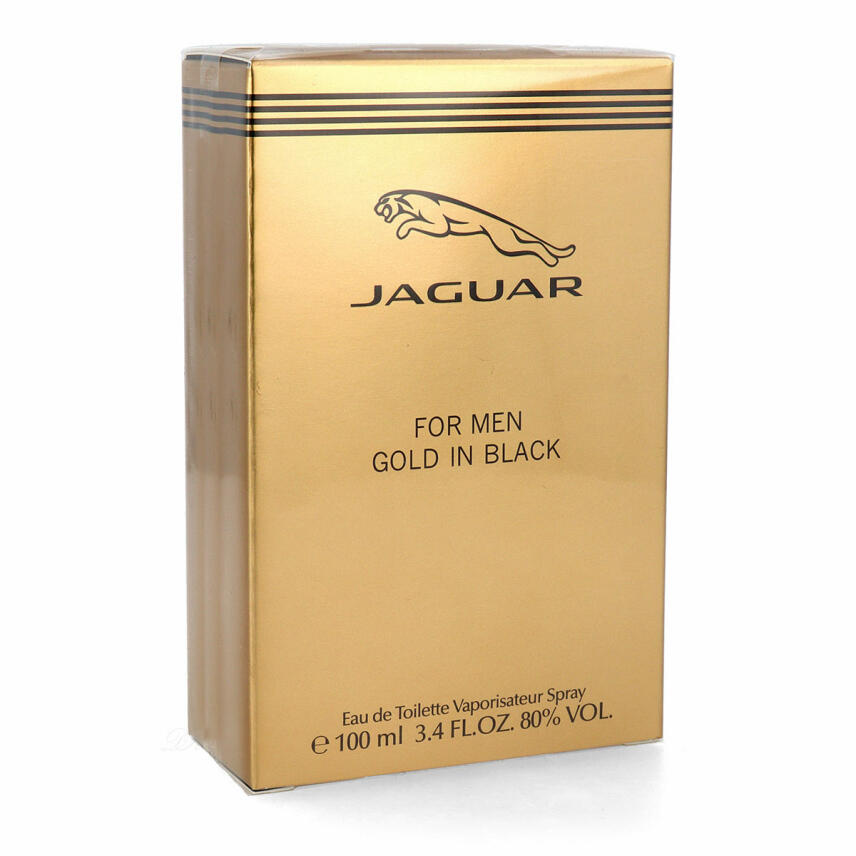 Jaguar Classic for men Gold in Black Eau de Toilette 100 ml vapo