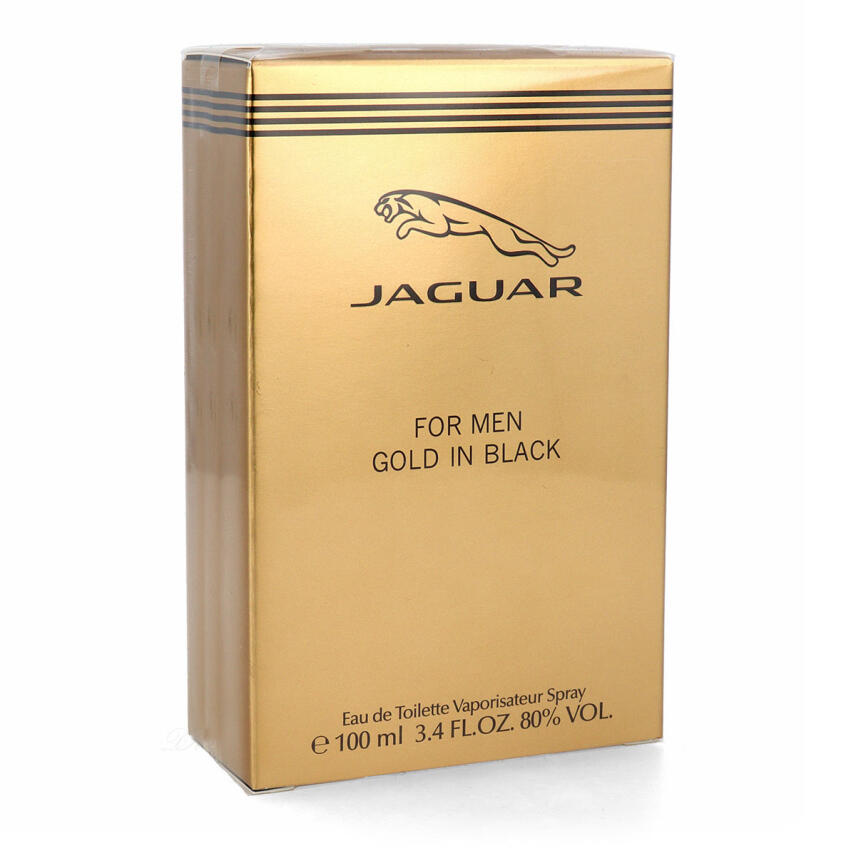 Jaguar Classic for men Gold in Black Eau de Toilette 100 ml vapo
