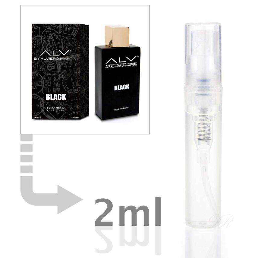 Alviero Martini Black Eau de Toilette f&uuml;r Herren 2 ml - Probe