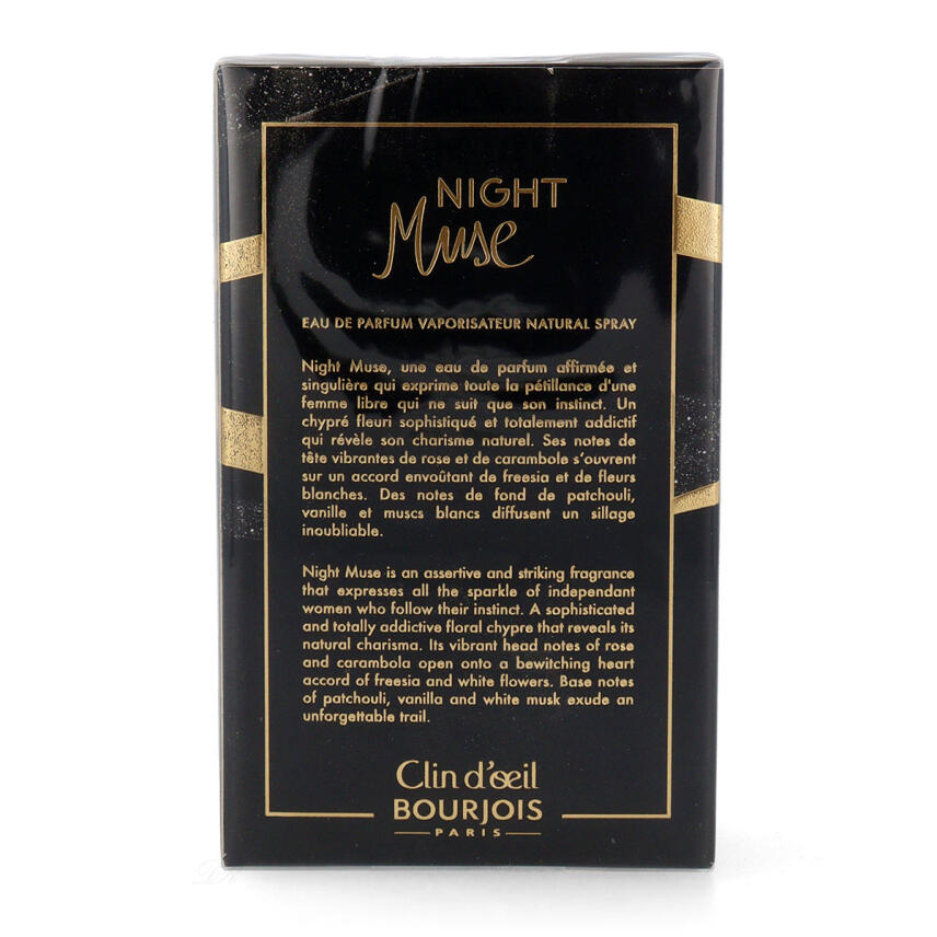 Bourjous Night Muse Eau de Parfum Damen 50ml vapo