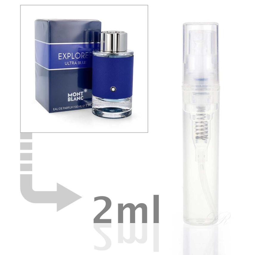 Mont Blanc Explorer Ultra Blue Eau de Parfum f&uuml;r Herren 2 ml - Probe