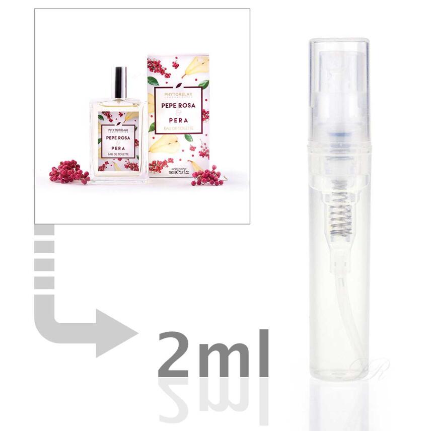 Phytorelax Pepe Rosa &amp; Pera Eau de Toilette 2 ml - Probe