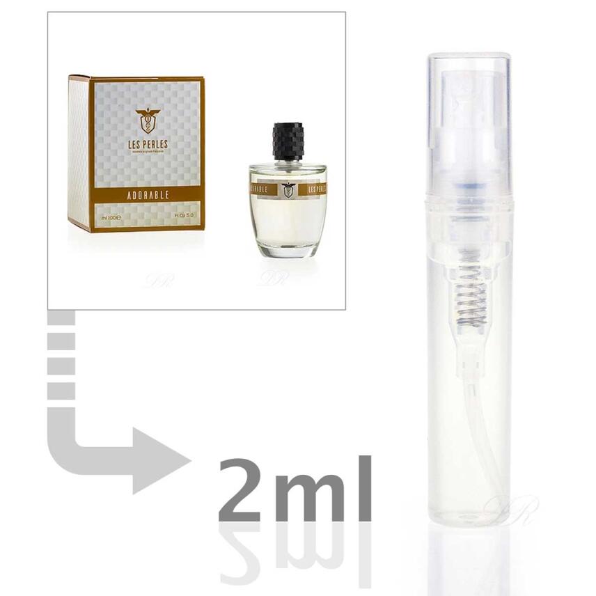 Les Perles Adorable Eau de Parfum f&uuml;r Damen 2 ml - Probe