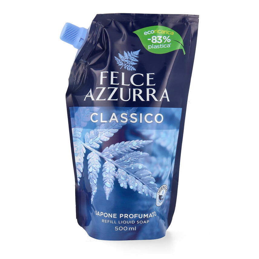 Paglieri Felce Azzurra Classico Fl&uuml;ssigseife 12x 500 ml Refill