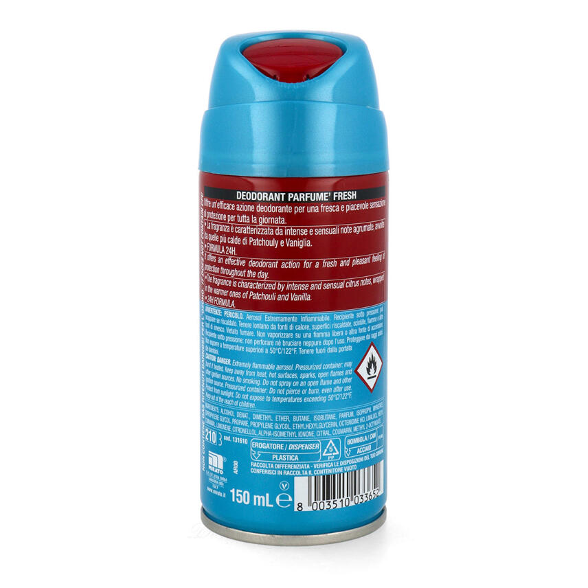 intesa pour Homme Deo FRESH 24h 150 ml