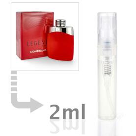Mont Blanc Legend Red Eau de Parfum für Herren 2 ml...