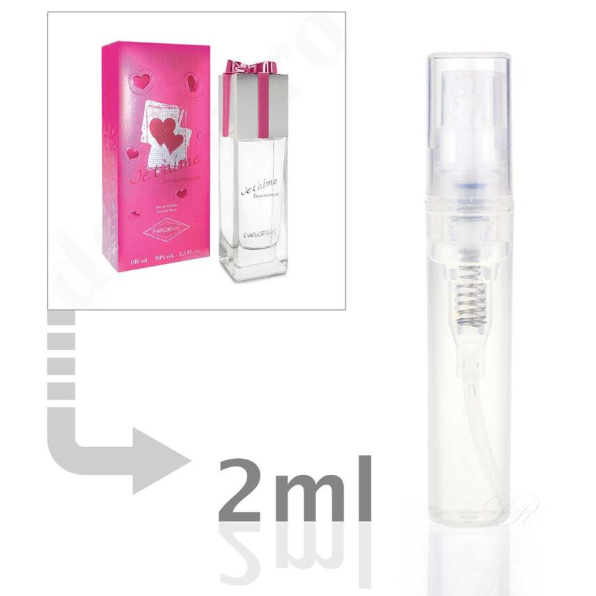 Jtm - Je taime passionement Eau de Parfum 2 ml - Probe