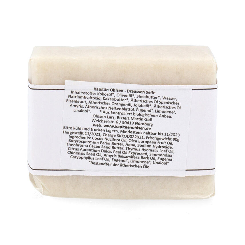 Kapit&auml;n Ohlsens Drau&szlig;en Seife 90 g