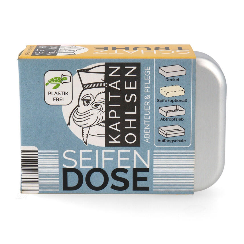 Kapit&auml;n Ohlsens Schatz-Truhe Seifendose