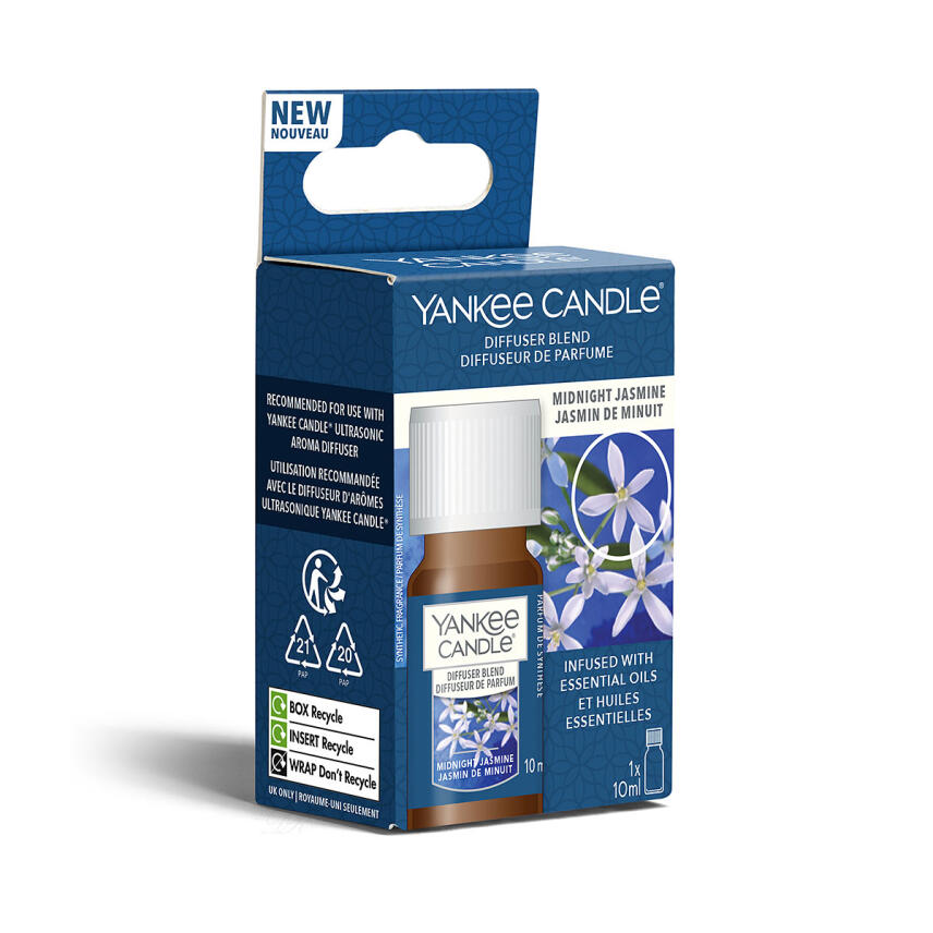 Yankee Candle Midnight Jasmine Ultrasonic Aroma Diffuser Refill 10 ml